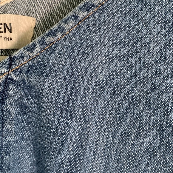 Golden by TNA denim mini dress - Picture 7 of 7